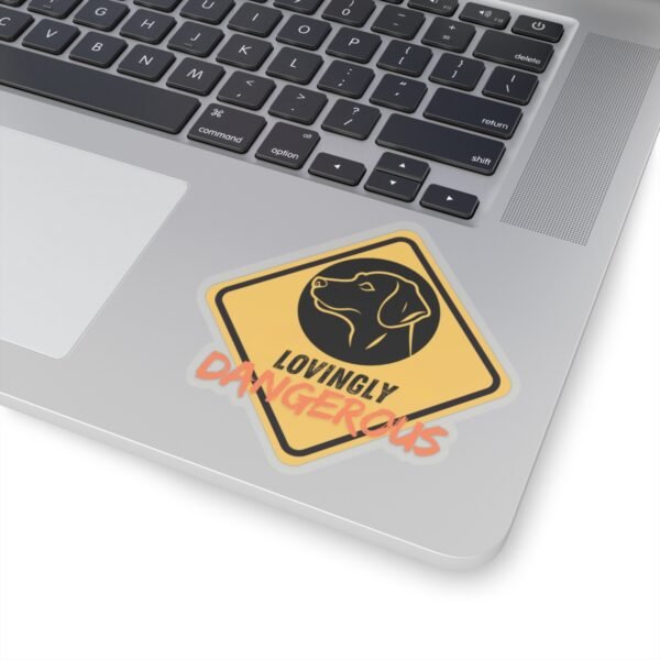 2676262533331298029_1200.jpeg Lovingly Dangerous Kiss-Cut Stickers, Dog Warning Sign Stickers, Funny Dog Lover Gifts, Pet Owner Decals, Novelty Animal Sticker