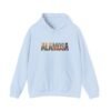 Alamosa Colorado Hoodie - Great Sand Dunes Souvenir Sweatshirt, Nature-Inspired Letter Print, Cozy Gift for Outdoor Lovers & Travelers