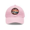 2745514692363514012_2048.jpeg Zuma Beach California Hat - Retro Surf Cap with Leather Patch, Coastal Sunset Design, Malibu Surfer Gift, Beach Lover Dad Hat