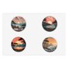 Carmel-by-the-Sea Sticker Sheets | Scenic Beach Decor, Travel Journal Accessories, Gift for Nature Lovers, Coastal Art, Souvenir Stickers