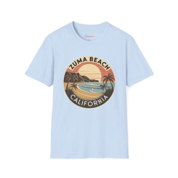 2829776232286556957_2048.jpeg Zuma Beach Sunset Club - California Vibes on Cotton | Retro Coastal T-Shirt for Chill Souls