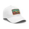 Alamosa Colorado Hat - Retro Sunset Rectangular Leather Patch Cap, Great Sand Dunes Mountains Souvenir Dad Hat, Travel Gift