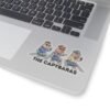2925320908489714346_1200.jpeg Cool Capybaras Crossing Sticker, Cute Rodent Lover Gift, Gift for Capybara Lover, Pixel Art Design