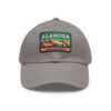 Alamosa Colorado Hat - Retro Sunset Rectangular Leather Patch Cap, Great Sand Dunes Mountains Souvenir Dad Hat, Travel Gift