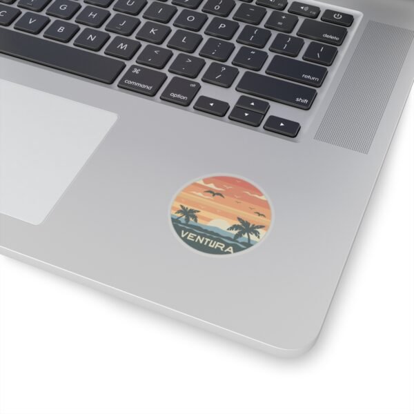 Sticker Sheet, Sunset Serenity in Ventura, Tranquil Ocean View Stickers, Beach Sunset Decor, Laptop Decals, Journal Accessories