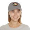 Byron Bay Hat - Retro Sunset Leather Patch Cap with Coastal Design, Australia Beach Souvenir, Surf Style Dad Hat Gift