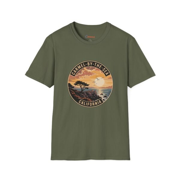 Carmel-by-the-Sea California T-Shirt: Retro Coastal Graphic Tee