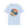 Retro Zuma Beach Wave Tee - California Surf Vibes T-Shirt | Vintage Sunset Design | Unisex Softstyle Shirt
