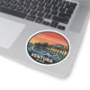 Ventura, California Kiss-Cut Stickers, Ventura Pier Design | Travel Souvenir, Scrapbook Stickers, Laptop Decals, Coastal Home Decor,