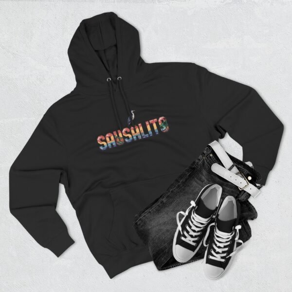 Sausalito Pixel Art Hoodie - Coastal California Vibes, Golden Gate Sunset, Sailboats & Nature - City Vibes Collection, Cozy Unisex