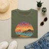 Embrace the Horizon: Pixel Art Ventura Pier Sunset - Unisex Softstyle T-Shirt