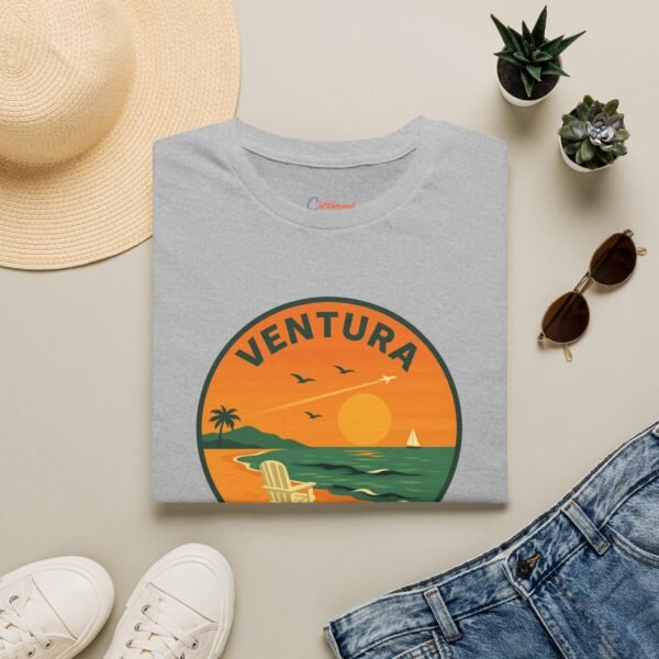 Ventura California T-Shirt | Retro Beach Sunset Shirt, Vintage Coastal Graphic Tee, West Coast Travel Gift, Ocean Vibes Apparel