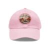 El Paso Texas Hat - Leather Patch Cowboy Rider Desert Scene, Western Baseball Cap, Retro Travel Souvenir Dad Hat, City Vibes Apparel