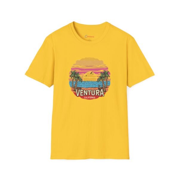 Sunset Serenity in Ventura California - Coastal Bliss Awaits! - Unisex Softstyle T-Shirt