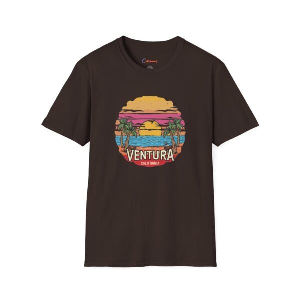 Sunset Serenity in Ventura California - Coastal Bliss Awaits! - Unisex Softstyle T-Shirt
