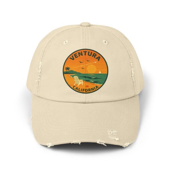 Ventura California Trucker Hat | Retro Beach Sunset Patch Cap, Coastal Style, Summer Travel Gift, Ocean Vibes Hat
