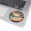 Zuma Beach California Sticker - Retro Sunset Coastal Art for Laptops, Water Bottles & Vans | Pacific Vibes Collection
