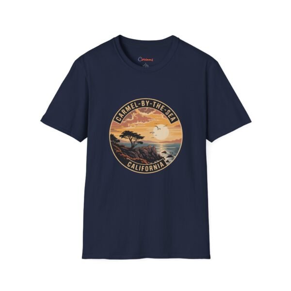 Carmel-by-the-Sea California T-Shirt: Retro Coastal Graphic Tee