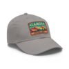 Alamosa Colorado Hat - Retro Sunset Rectangular Leather Patch Cap, Great Sand Dunes Mountains Souvenir Dad Hat, Travel Gift