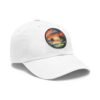 Tampa Florida Hat - PU Leather Patch Coastal Sunset Baseball Cap, Florida Travel Souvenir,
