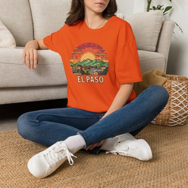 3821309592421234639_2048.jpeg El Paso, Texas | A beautiful Texas sunset - Unisex Softstyle T-Shirt