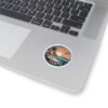 Tampa Florida Sticker - Retro Sunset Beach Design for Laptops, Water Bottles & Travel Lovers | City Vibes Collection