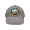 Zuma Beach Hat - PU Leather Patch Funny Seagull Baseball Cap, Malibu California Souvenir