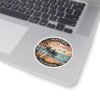 4024993965625212291_1200.jpeg Ventura California Sticker - Retro Coastal Beach Sunset Design, Ocean Wave Aesthetic Vinyl Decal, Surf Town Travel Gift