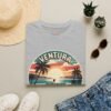 Ventura California T-Shirt - Retro Surfer Beach Tee with Sunset Ocean Art | Vintage Surf Style for Coastal Lovers