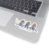 The Gods Road - Zeus, Poseidon and Hades Sticker | Greek Mythology Meets Pop Culture | Funny Vinyl Decal for Laptops & Journals