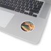 4239418190096569042_1200.jpeg Kapaa Hawaii Sticker - Vibrant Sunset Beach Scene with Nounou Mountain & Seagulls - Vintage Coastal Travel Art Souvenir