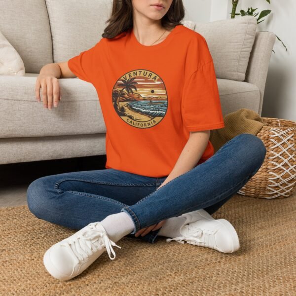 Ventura, California | Surfing Eclipse - Unisex Softstyle T-Shirt