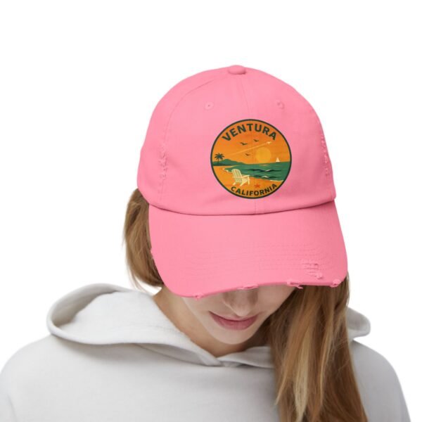 Ventura California Trucker Hat | Retro Beach Sunset Patch Cap, Coastal Style, Summer Travel Gift, Ocean Vibes Hat