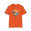 Ventura California Sunset Softstyle T-Shirt, Beach Lover Tee, Coastal Sunset Shirt, Ocean Vibes Top, Vacation Tshirt