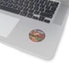 Sunset Cacti Stickers, El Paso Texas Souvenir, Desert Mountain Decals, Traveler Sticker Pack, Southwestern Decor