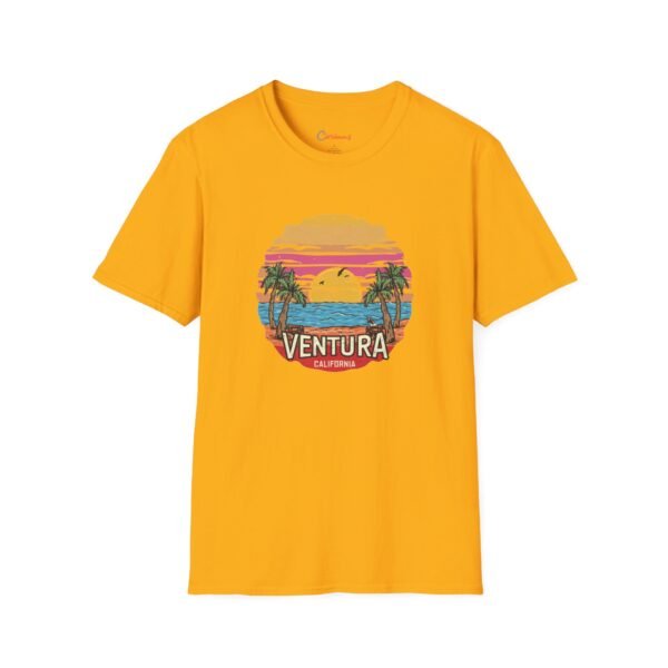 Sunset Serenity in Ventura California - Coastal Bliss Awaits! - Unisex Softstyle T-Shirt