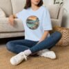 Ventura, California | Aerial view drawing of Ventura Pier - Unisex Softstyle T-Shirt