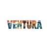 Ventura California Sticker - Retro Beach Aesthetic, Surfing & Ocean Scene, Coastal Travel Souvenir, Waterproof Vinyl