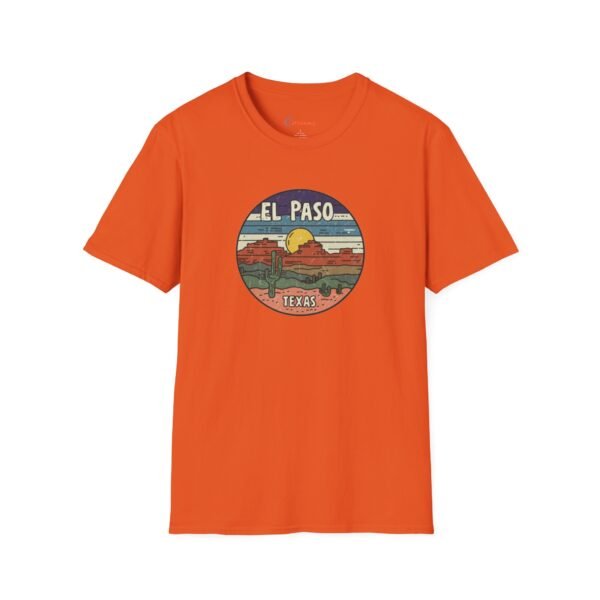 El Paso, Texas - Desert Landscape - Unisex Softstyle T-Shirt