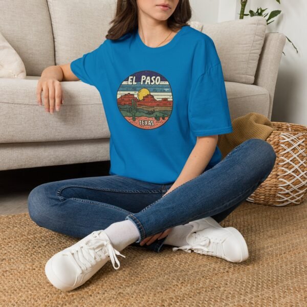 El Paso, Texas - Desert Landscape - Unisex Softstyle T-Shirt