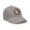 Tampa Florida Hat - PU Leather Patch Coastal Sunset Baseball Cap, Florida Travel Souvenir,