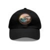 4532631322732200728_2048.jpeg Nerja Andalucía Hat - Sunset Coastal Design with Leather Patch | Spanish Beach Cap for Travelers, Surfers & Dreamers