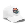 4551688039767474670_2048.jpeg Alamosa Colorado Hat - Retro Sunset Leather Patch Dad Cap, Great Sand Dunes Mountains Souvenir, Outdoor Adventure Headwear