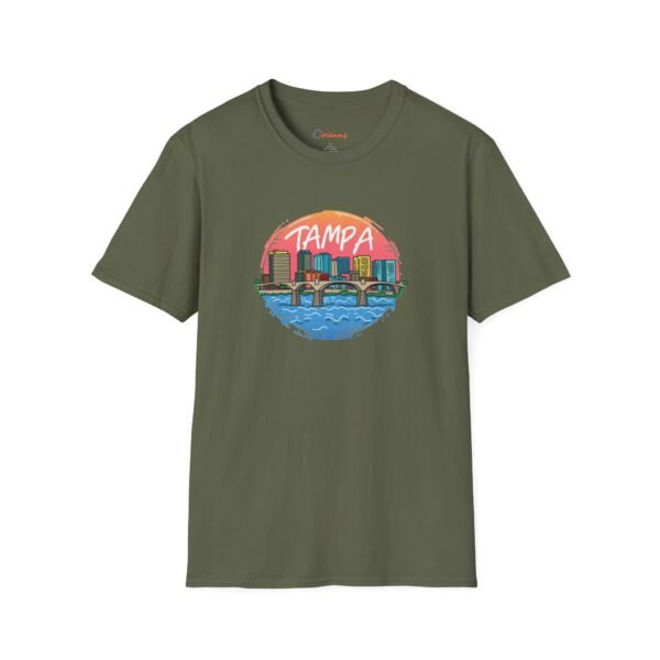 Urban Sunset: The Tampa Tee Unisex Softstyle T-Shirt