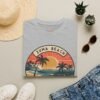 Zuma Beach California Sunset T-Shirt - Retro Coastal Graphic Tee, California Surf Vibes Shirt, West Coast Summer Unisex Gift