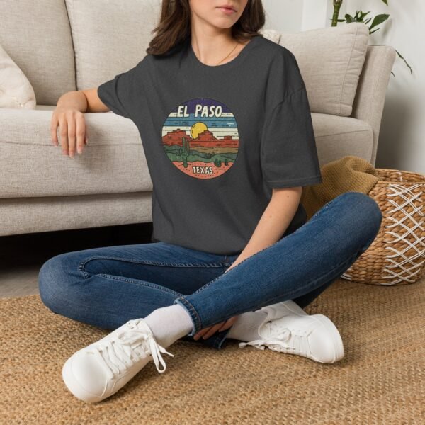 El Paso, Texas - Desert Landscape - Unisex Softstyle T-Shirt