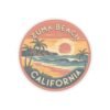 Zuma Beach California Sunset Serenity, Kiss-Cut Decals, Laptop Sticker, Scrapbooking, Water Bottle, Planner Stickers