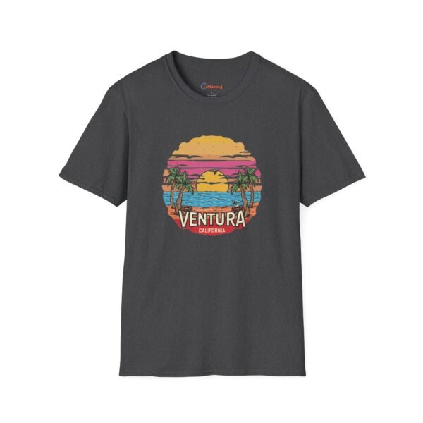 Sunset Serenity in Ventura California - Coastal Bliss Awaits! - Unisex Softstyle T-Shirt