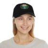 El Yunque Puerto Rico Leather Patch Hat - Tropical Waterfall Cap, Retro Adventure Gift, National Forest Travel Apparel
