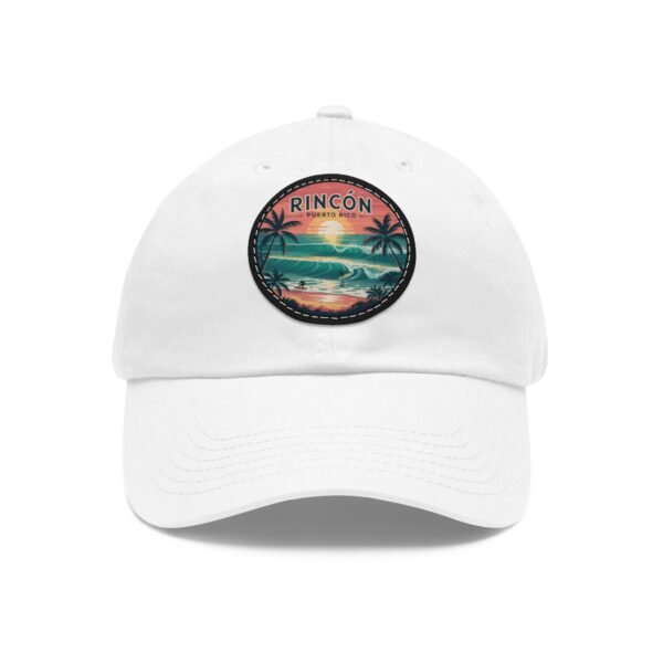 Rincon Sunset Dad Hat, Casual Summer Cap, Beachwear, Gift for Dads, Unisex Style, Vacation Fashion, Outdoor Essentials
